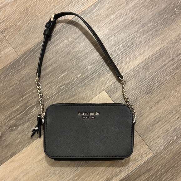 kate spade Handbags - Kate Spade Black Purse with Gold Hardware - Shoulder bag